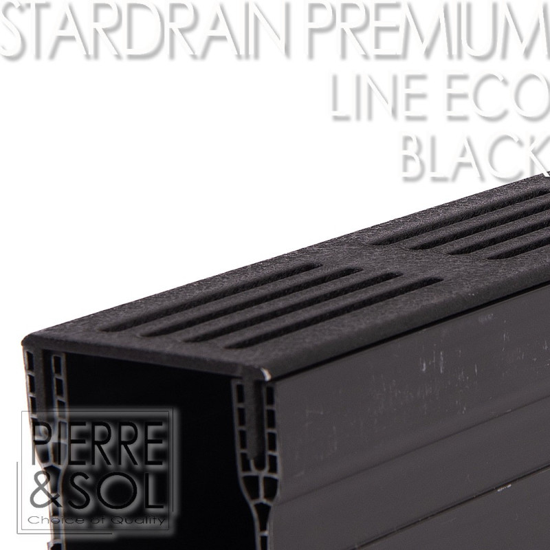 Canal de alumínio estreito de 6,5 cm - StarDrain - LINE ECO Canal de alumínio estreito de 6,5 cm - StarDrain - LINE ECO
