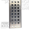Caniveau Inox Hauteur 3,5 cm - 3XSDRAIN INOX - LINE ECO