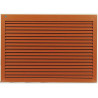Renson 412 - Grille murale avec lames en V - Renson Renson 412 - Grille murale avec lames en V - Renson