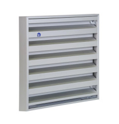 Renson 431 - Grille murale d'évacuation en aluminium - Renson