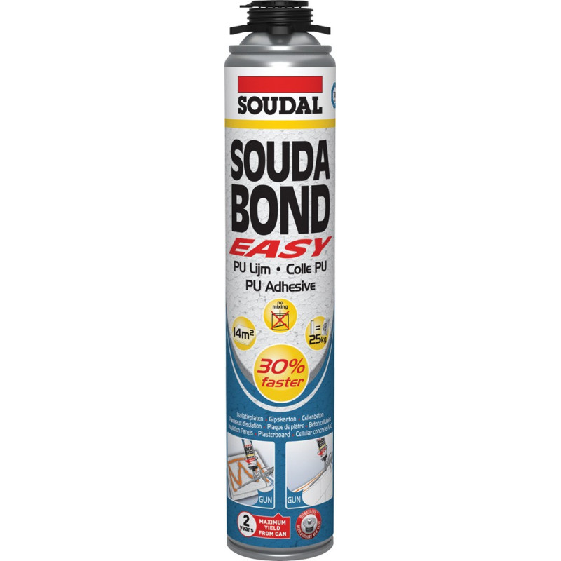 Soudabond easy gun - Adesivo in schiuma PU - Soudal