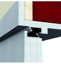 Renson 469 Invisido - Grelha de porta discreta - Renson