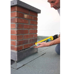 Mastic de réparation toiture - Souple et étanche - Aquaplan