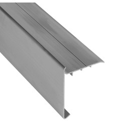 Randprofil aus Aluminium - Bitumendächer - Aquaplan