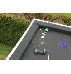 Aluminium buitenhoek - Bitumen daken - Aquaplan