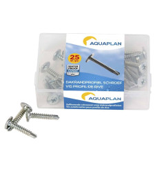 边缘轮廓螺钉--平的--Aquaplan