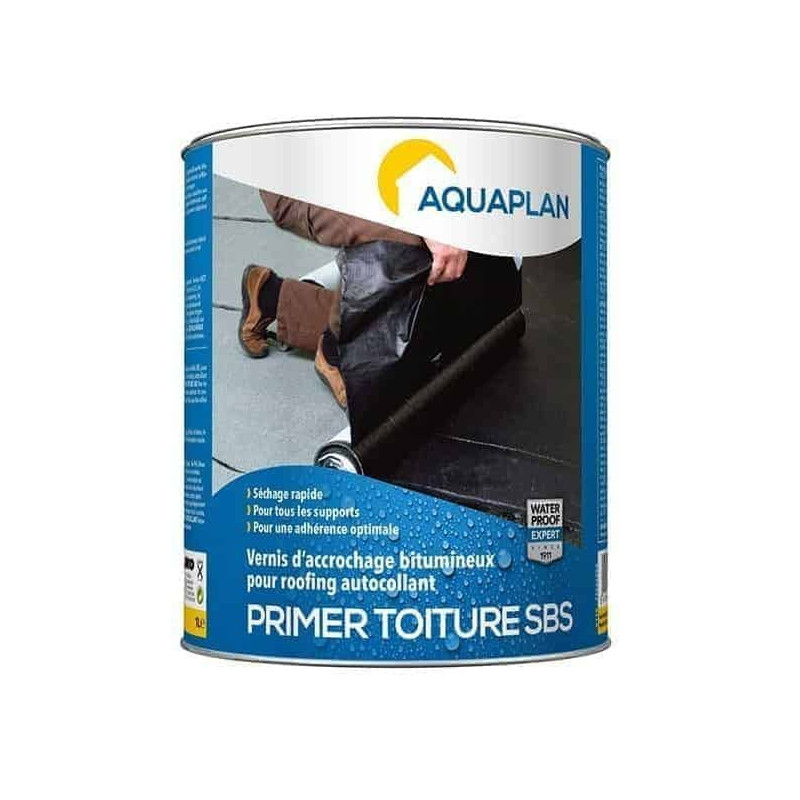 SBS Roofing Primer - Quick drying adhesion layer - Aquaplan SBS Roofing Primer - Quick drying adhesion layer - Aquaplan
