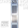 6.5 cm narrow aluminum channel - StarDrain - LINE ECO