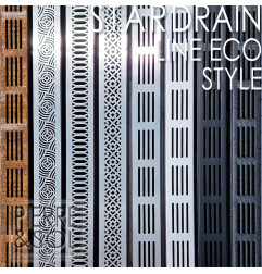 Canal estrecho de aluminio de 6,5 cm - StarDrain - LINE ECO