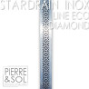 Caniveau étroit Inox Diamond de 6,5 cm - StarDrain LINE ECO Caniveau étroit Inox Diamond de 6,5 cm - StarDrain LINE ECO
