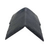 Rustic Slate ridge cap - End cap - Aquaplan
