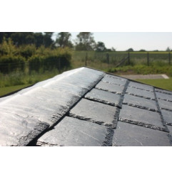 Rustic Slate ridge cap - End cap - Aquaplan