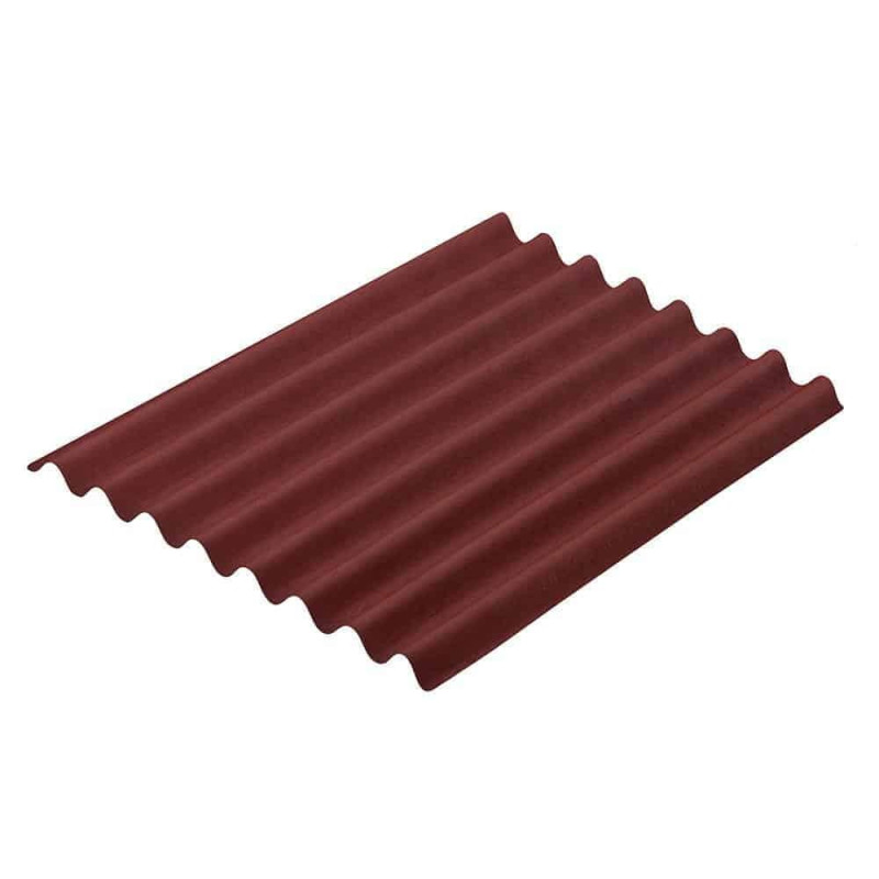 Topline mini sheet - dimensionally stable bitumen corrugated sheet - Aquaplan Topline mini sheet - dimensionally stable bitumen corrugated sheet - Aquaplan