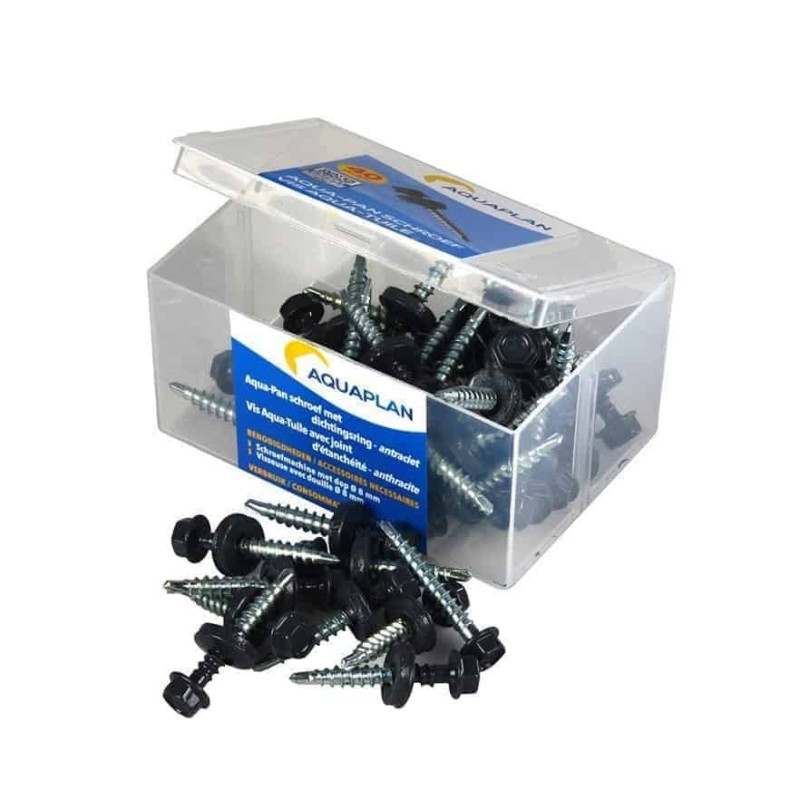 Parafusos clássicos Aqua-tuile - Para fixação no telhado - Aquaplan Parafusos clássicos Aqua-tuile - Para fixação no telhado - Aquaplan