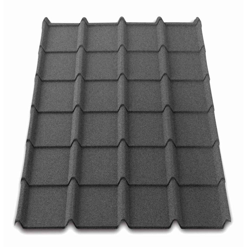 Aqua-tuile ebena 1 m² - Panel teja metálica - Aquaplan Aqua-tuile ebena 1 m² - Panel teja metálica - Aquaplan