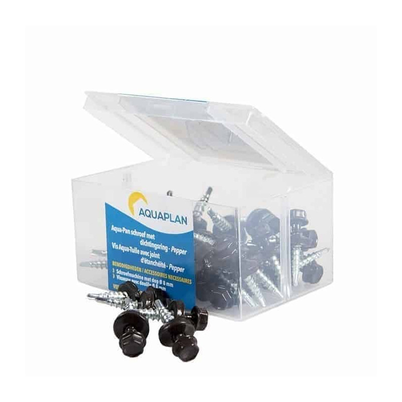 Aqua-tuile ebena screws - For roof fixing - Aquaplan Aqua-tuile ebena screws - For roof fixing - Aquaplan
