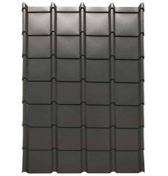 Aqua-tuile ebena гладкая 1 м² - панель металлочерепицы - Aquaplan