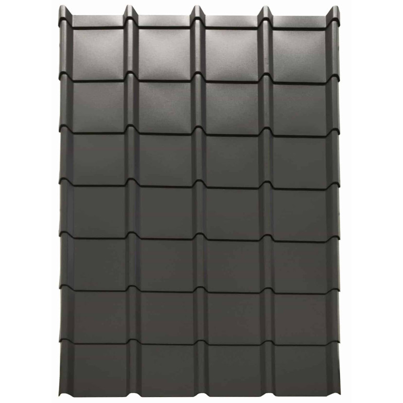 Aqua-tuile ebena liso 1 m² - Panel teja metálica - Aquaplan Aqua-tuile ebena liso 1 m² - Panel teja metálica - Aquaplan