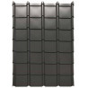 Aqua-tuile ebena lisa 1 m² - Painel de telha metálica - Aquaplan
