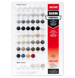 Composil - Pre-coloured silicone - Akemi