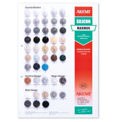 Marmor - Pre-coloured silicon - Akemi