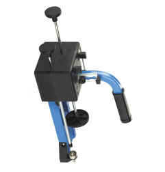 Blauwe wanddispenser voor 3 kg patronen - Afin - Akemi