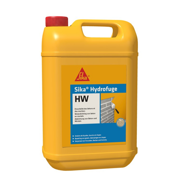 Sika Hydrofuge HW - Hidrofugante para hormigón y mortero - Sika Sika Hydrofuge HW - Hidrofugante para hormigón y mortero - Sika