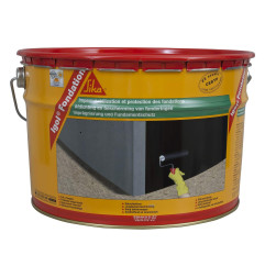 Igol Fondation - Black protective varnish for concrete foundations - Sika