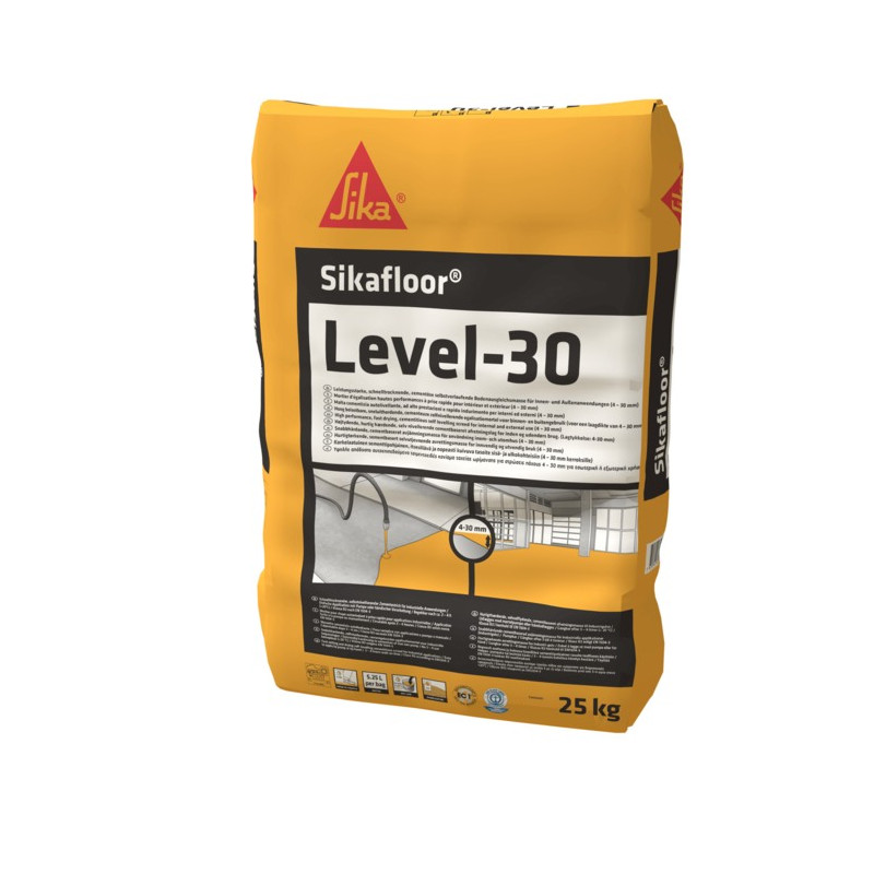 SikaFloor Level-30 - Mortier autonivelant EC 1 PLUS - 4 à 30 mm - Sika