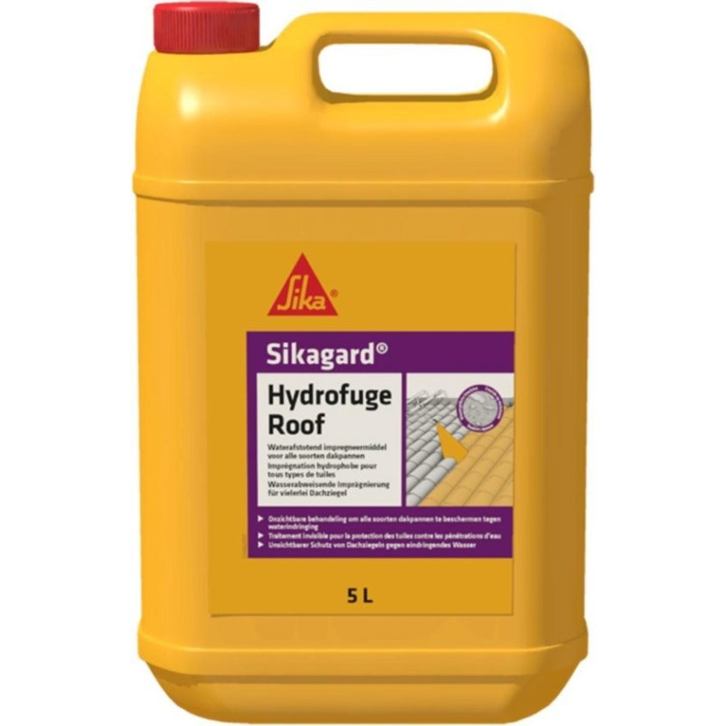 SikaGard Hydrofuge Roof - Imprégnation hydrofuge pour tuiles - Sika