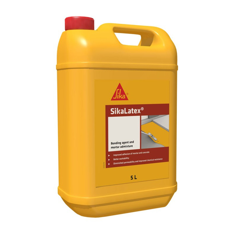 SikaLatex - Waterdicht en waterafstotend hechtmiddel - Sika SikaLatex - Waterdicht en waterafstotend hechtmiddel - Sika