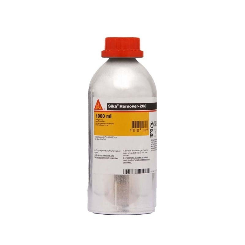 Sika Remover-208 - Removal of uncured adhesive residues - Sika Sika Remover-208 - Removal of uncured adhesive residues - Sika