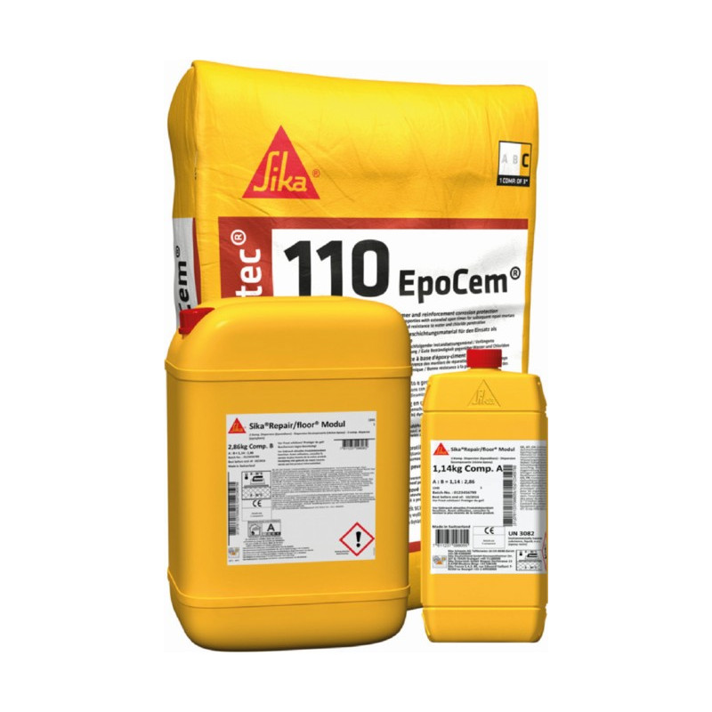 SikaTop Armatec-110 EpoCem - Primaire d'adhérence et protecteur de corrosion - Sika SikaTop Armatec-110 EpoCem - Primaire d'adhérence et protecteur de corrosion - Sika