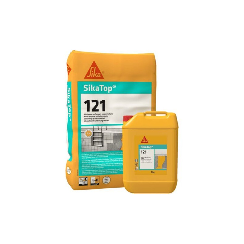 SikaTop-121 - Mortero preaplicado polivalente - Sika SikaTop-121 - Mortero preaplicado polivalente - Sika