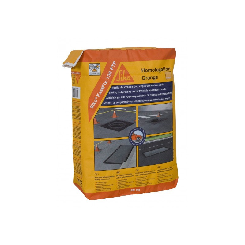 Sika FastFix-138 FTP - Micro-hormigón para elementos viales - Sika Sika FastFix-138 FTP - Micro-hormigón para elementos viales - Sika