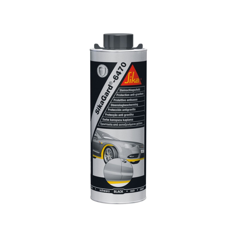 Protection anti-gravillons anti-corrosion SIKAGARD 6470S Noir Aérosol