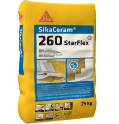 ملاط لاصق متعدد الاستخدامات SikaCeram-260 StarFlex - EC 1 PLUS - Sika