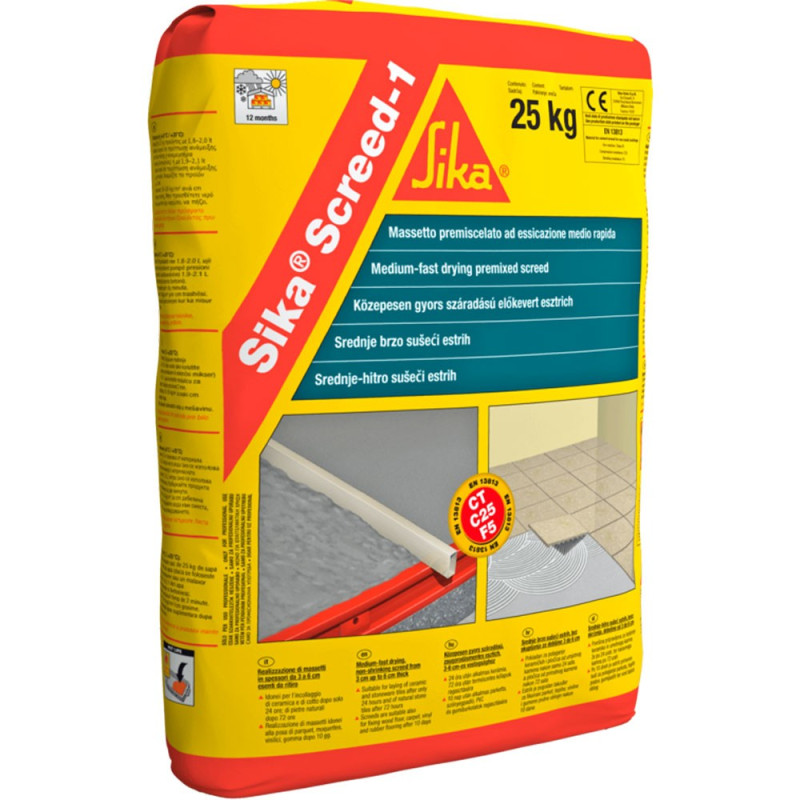 Sika Screed1 Fast setting and drying screed Sika