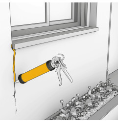 Sikacryl-200 - Hochleistungs-Acryl-Fugenmasse - Sika