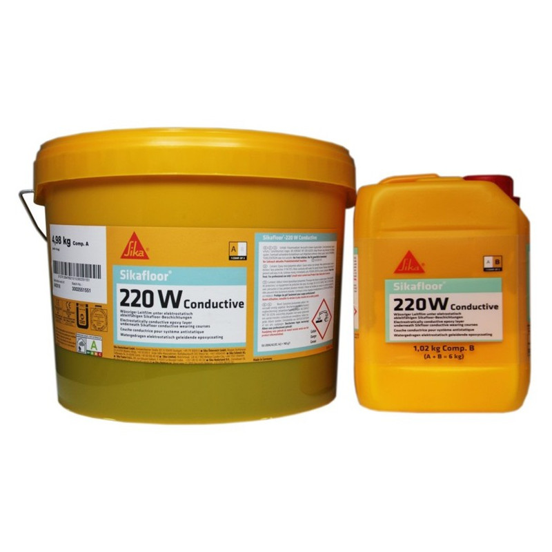 SikaFloor-220 W Conductive - Leitfähige Epoxidharzgrundierung - Sika