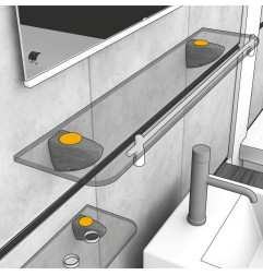 SikaFlex-112 Crystal Clear - Sigillante adesivo di montaggio trasparente EC 1 PLUS - Sika