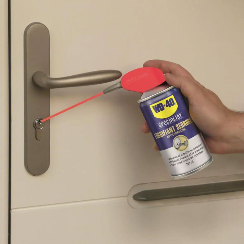 Lubricant locks WD40