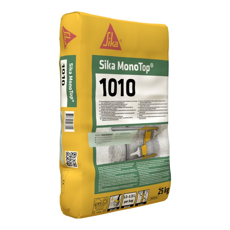 Sika Monotop-1010 - Malta anticorrosione - Sika