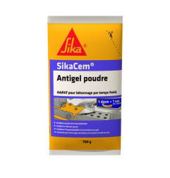 SikaCem Antigel poudre - Additif pour bétonnage par temps froid - Sika
