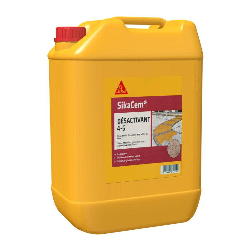SikaCem Deactivator 4-6 - Watergedragen oppervlakte-activator - Sika SikaCem Deactivator 4-6 - Watergedragen oppervlakte-activator - Sika