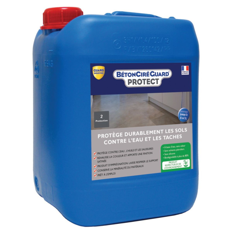Béton Ciré Guard Protect - Protezione idrorepellente e oleorepellente - Guard Industrie Béton Ciré Guard Protect - Protezione idrorepellente e oleorepellente - Guard Industrie