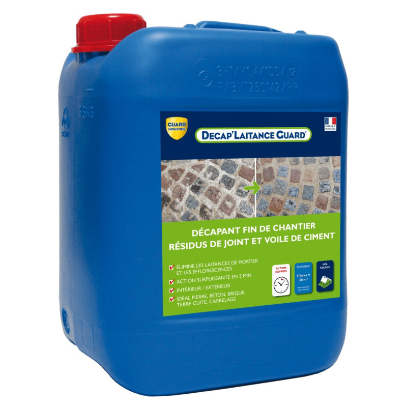Décap'Laitance Guard - Limpeza de laitros e películas de cimento - Guard Industrie
