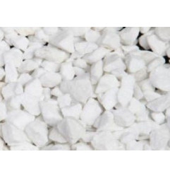 Madagascar split white gravel
