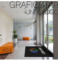 Felpudo con logotipo GRAFICSTAR