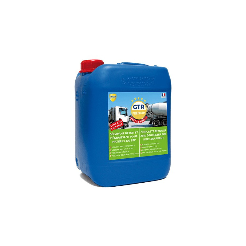GTR Premium - Decapante y desengrasante de hormigón - Guard Industrie